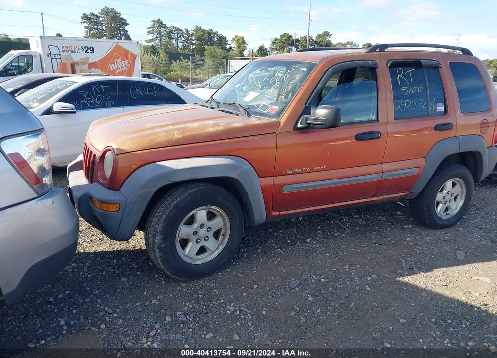 2002 JEEP LIBERTY SPORT VIN: 1J8GL48K42W202142