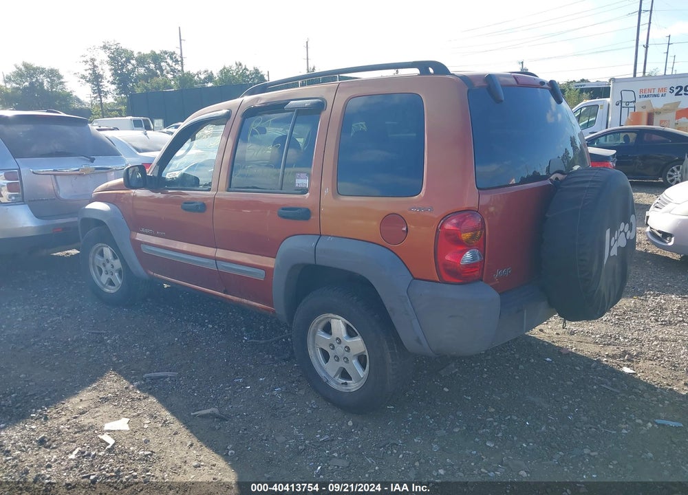 2002 JEEP LIBERTY SPORT VIN: 1J8GL48K42W202142