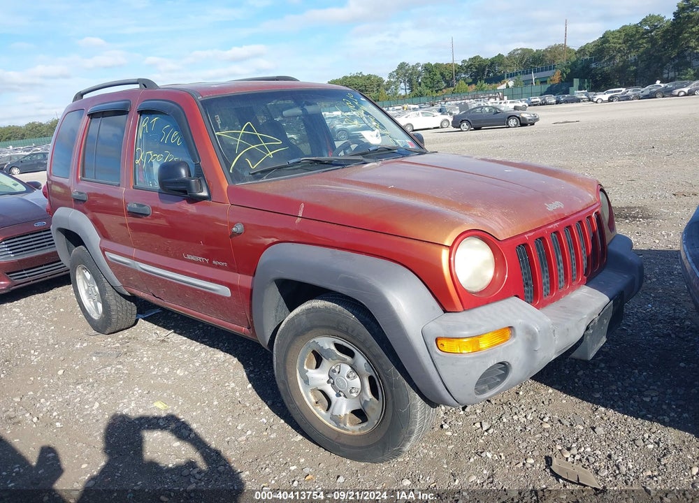 2002 JEEP LIBERTY SPORT VIN: 1J8GL48K42W202142