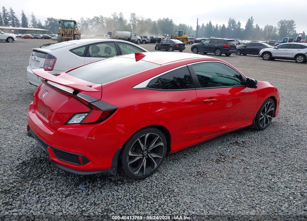 2018 HONDA CIVIC SI VIN: 2HGFC3A55JH757018