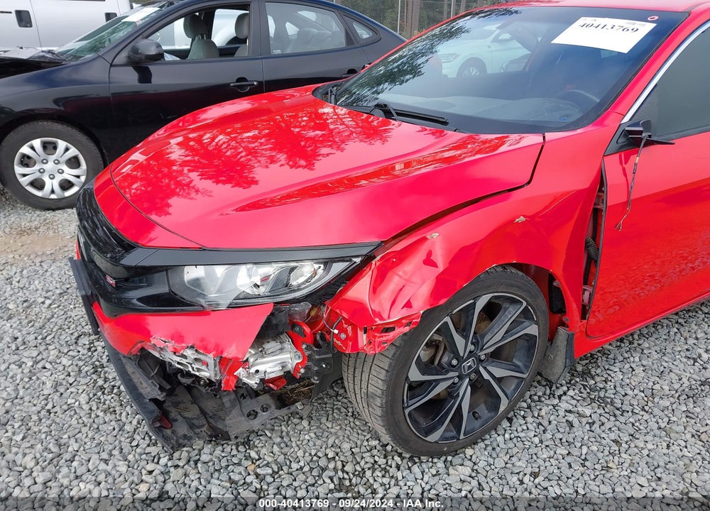 2018 HONDA CIVIC SI VIN: 2HGFC3A55JH757018