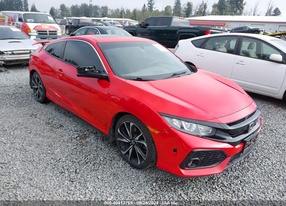 2018 HONDA CIVIC SI VIN: 2HGFC3A55JH757018