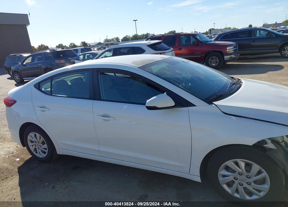 2017 HYUNDAI ELANTRA SE VIN: 5NPD74LF9HH091725