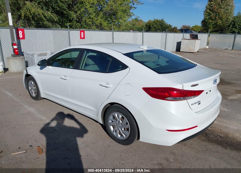 2017 HYUNDAI ELANTRA SE VIN: 5NPD74LF9HH091725