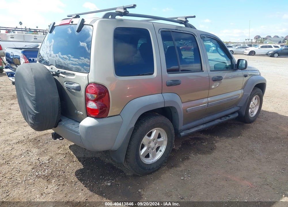 2006 JEEP LIBERTY SPORT VIN: 1J4GL485X6W104590