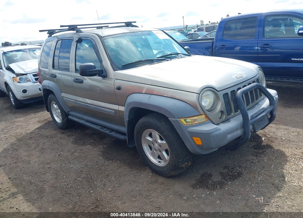 2006 JEEP LIBERTY SPORT VIN: 1J4GL485X6W104590