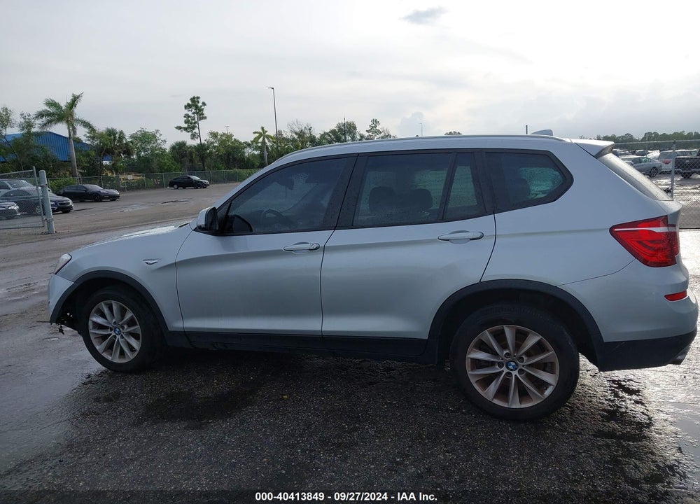 2017 BMW X3 SDRIVE28I VIN: 5UXWZ7C30H0X42777