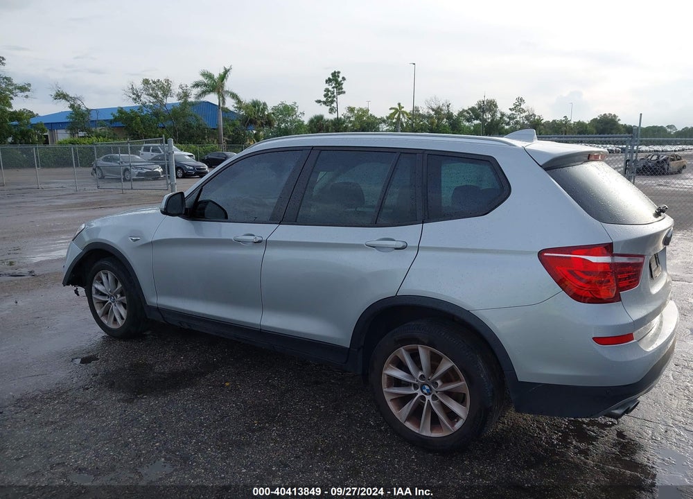 2017 BMW X3 SDRIVE28I VIN: 5UXWZ7C30H0X42777