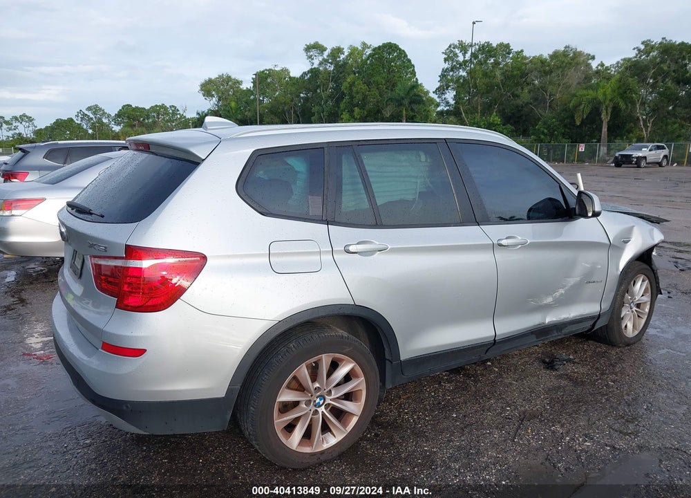 2017 BMW X3 SDRIVE28I VIN: 5UXWZ7C30H0X42777