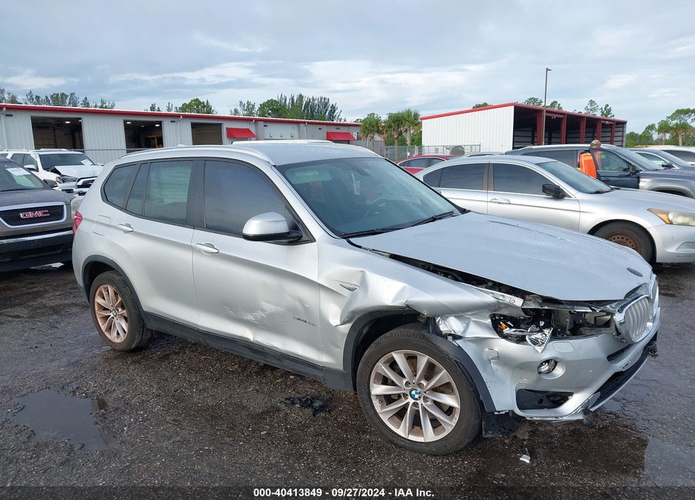 2017 BMW X3 SDRIVE28I VIN: 5UXWZ7C30H0X42777