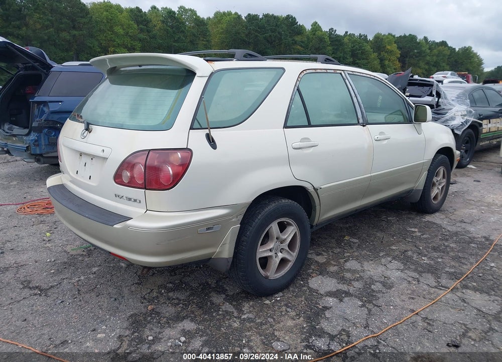 2000 LEXUS RX 300 VIN: JT6HF10U9Y0132137