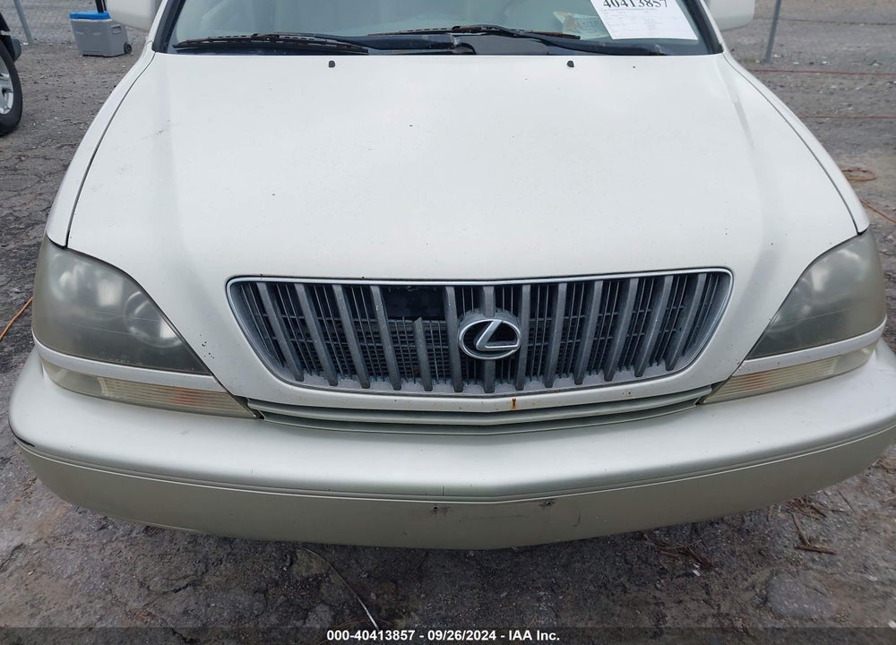 2000 LEXUS RX 300 VIN: JT6HF10U9Y0132137