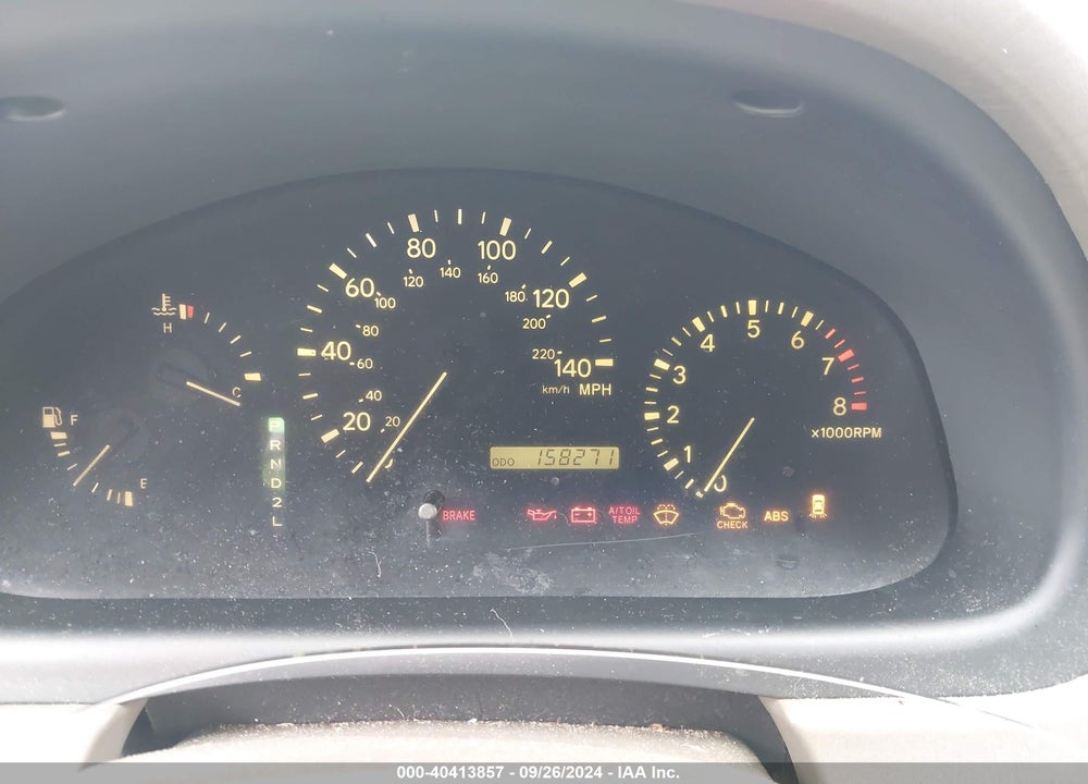 2000 LEXUS RX 300 VIN: JT6HF10U9Y0132137