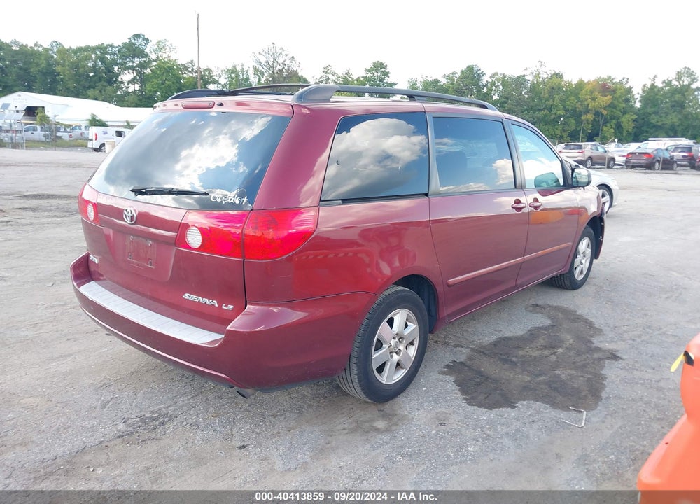 2006 TOYOTA SIENNA LE VIN: 5TDZA23C96S534867