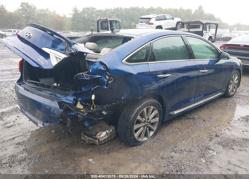 2016 HYUNDAI SONATA LIMITED VIN: 5NPE34AF8GH320512
