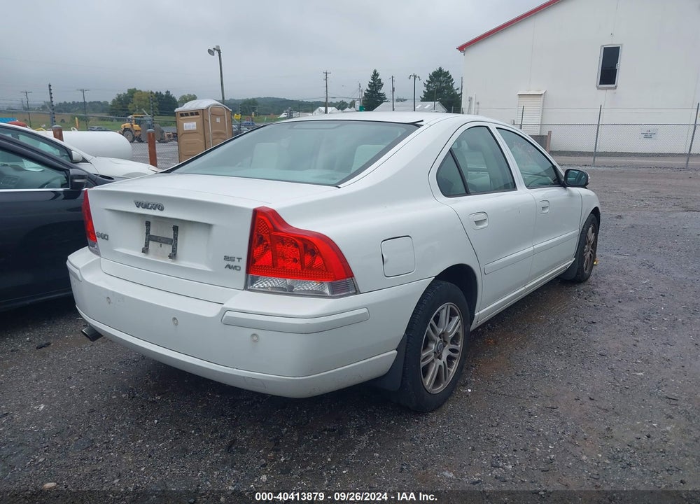 2007 VOLVO S60 2.5T VIN: YV1RH592672635136