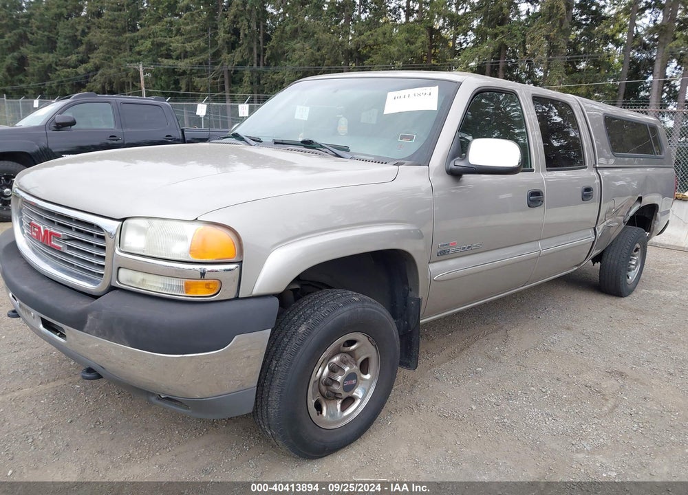 2002 GMC SIERRA 2500HD SLE VIN: 1GTHC23192F107400