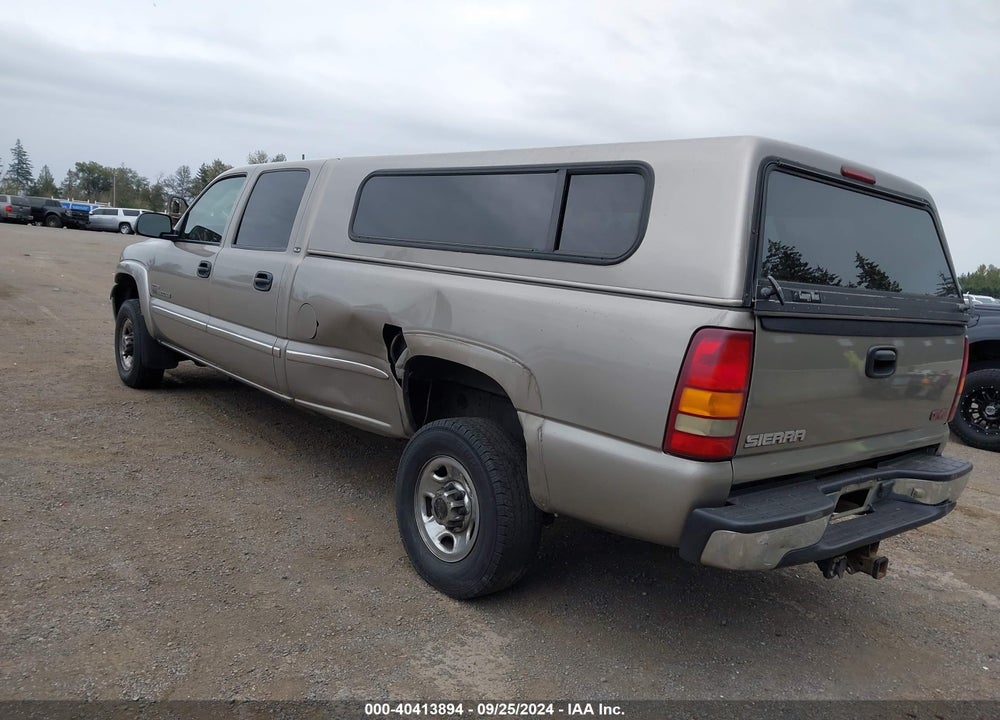 2002 GMC SIERRA 2500HD SLE VIN: 1GTHC23192F107400