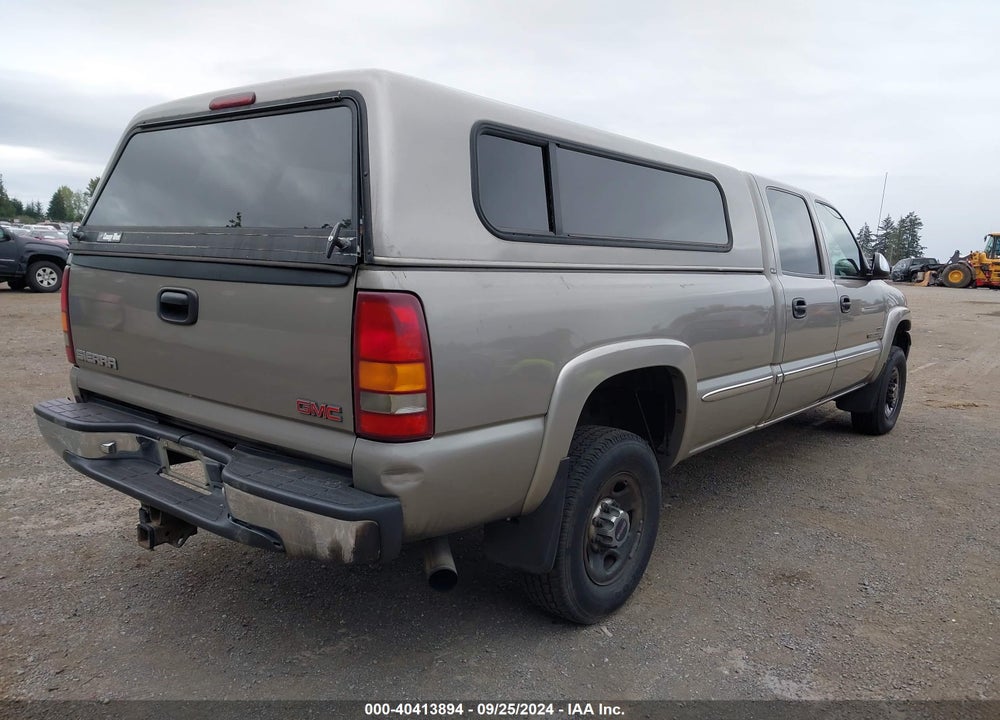2002 GMC SIERRA 2500HD SLE VIN: 1GTHC23192F107400