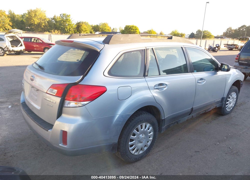 2013 SUBARU OUTBACK VIN: 4S4BRBAC0D3307333
