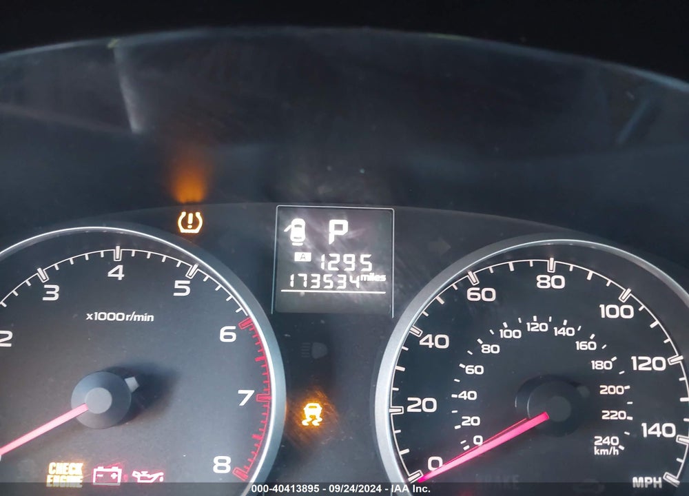 2013 SUBARU OUTBACK VIN: 4S4BRBAC0D3307333