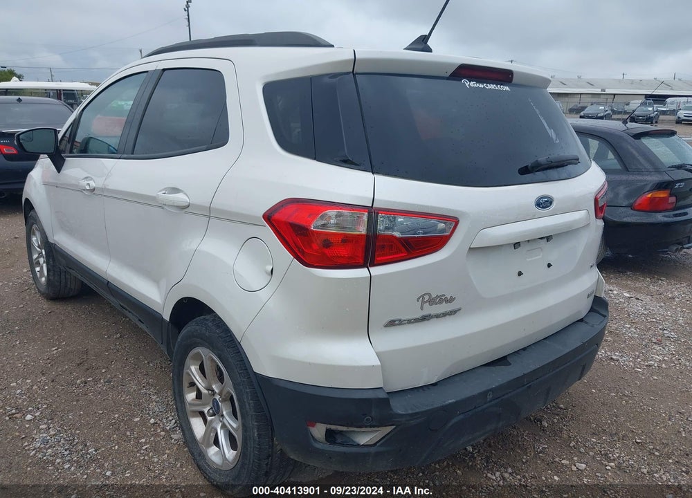 2018 FORD ECOSPORT SE VIN: MAJ3P1TE0JC230570