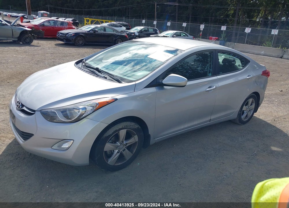 2013 HYUNDAI ELANTRA GLS VIN: KMHDH4AE6DU708131