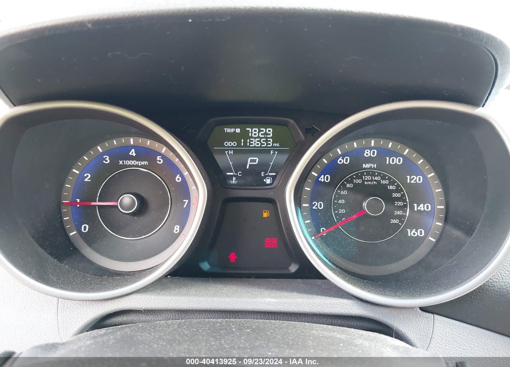 2013 HYUNDAI ELANTRA GLS VIN: KMHDH4AE6DU708131