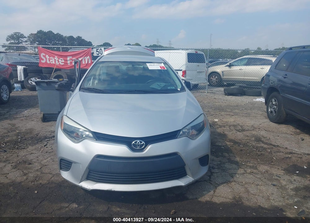 2014 TOYOTA COROLLA LE VIN: 2T1BURHE8EC227841