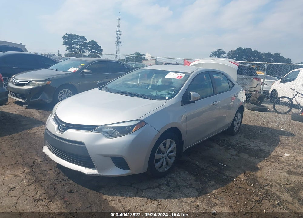 2014 TOYOTA COROLLA LE VIN: 2T1BURHE8EC227841