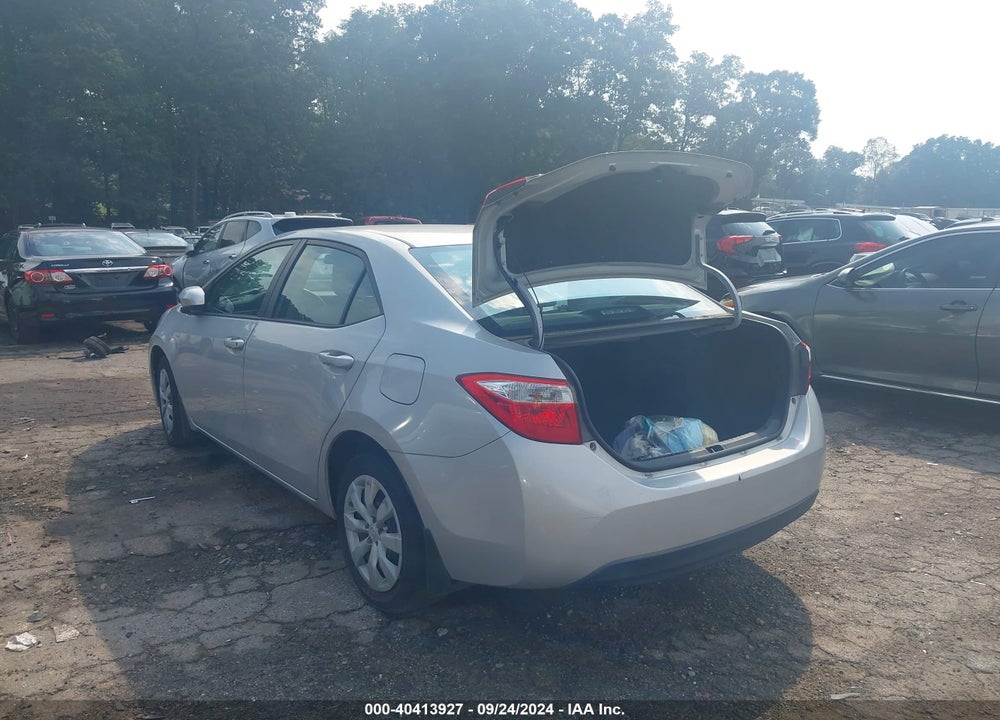 2014 TOYOTA COROLLA LE VIN: 2T1BURHE8EC227841