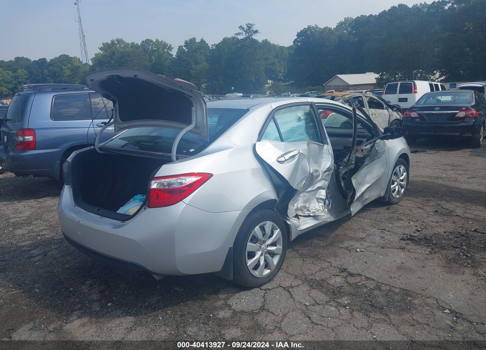2014 TOYOTA COROLLA LE VIN: 2T1BURHE8EC227841