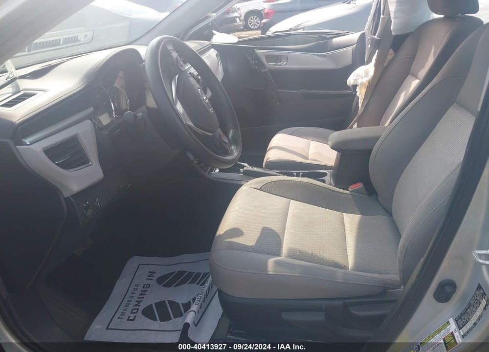 2014 TOYOTA COROLLA LE VIN: 2T1BURHE8EC227841