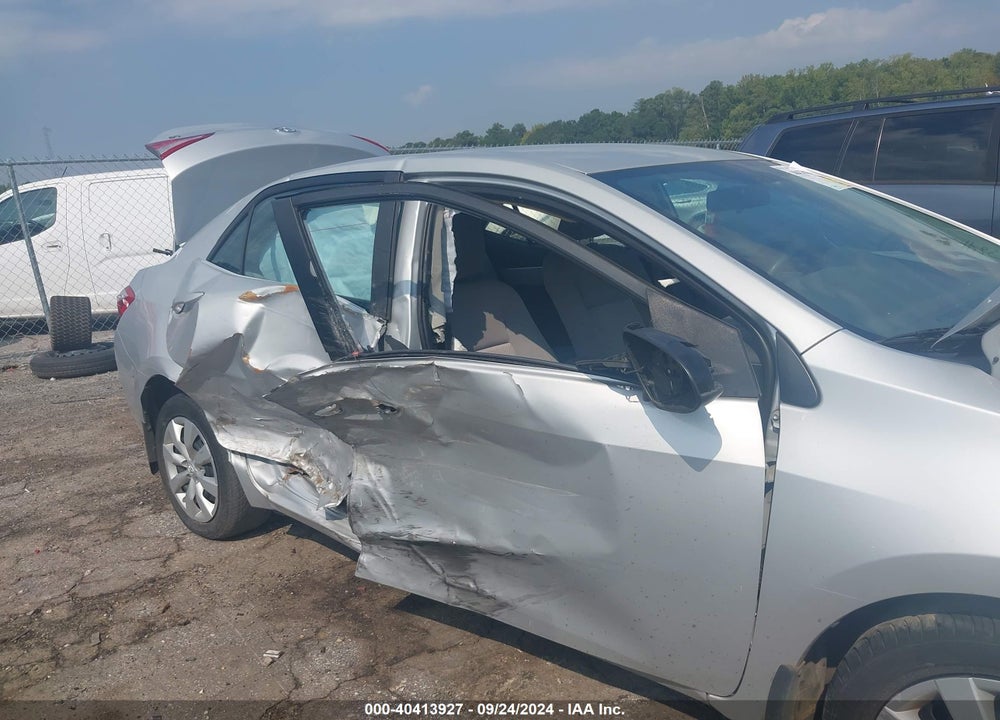 2014 TOYOTA COROLLA LE VIN: 2T1BURHE8EC227841