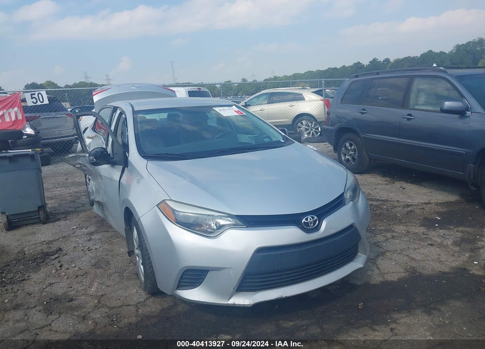 2014 TOYOTA COROLLA LE VIN: 2T1BURHE8EC227841