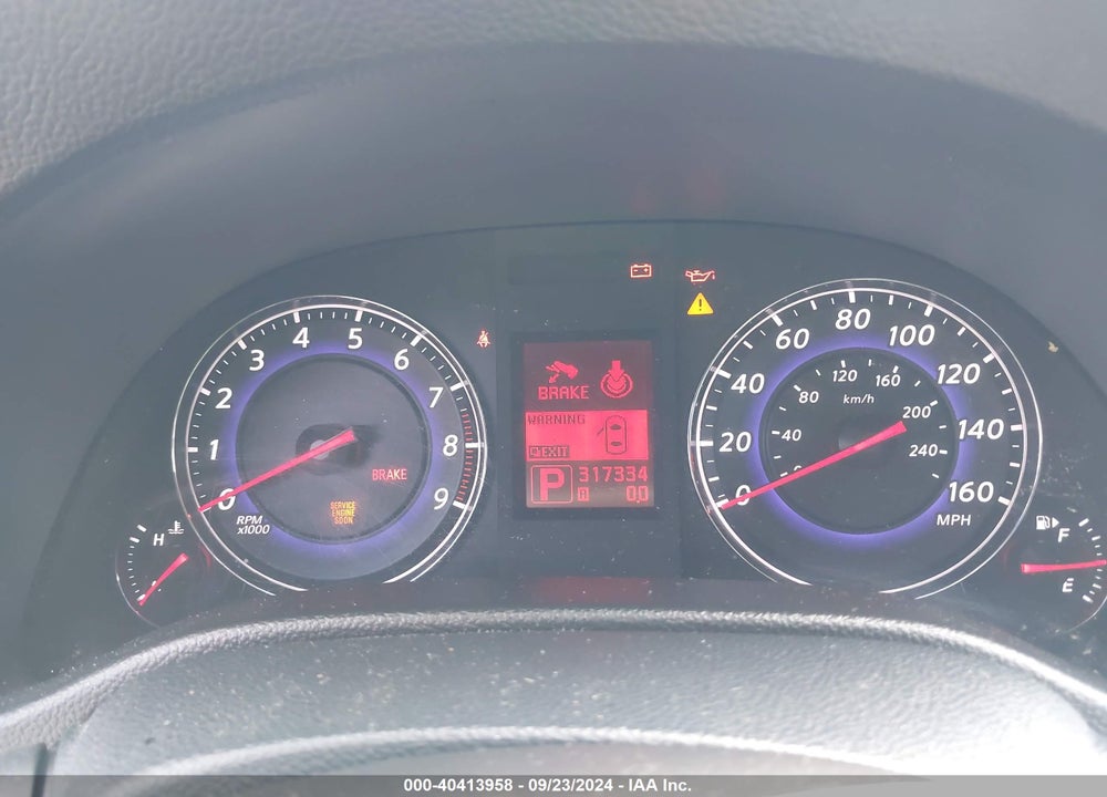2009 INFINITI G37X VIN: JNKCV61F99M054437