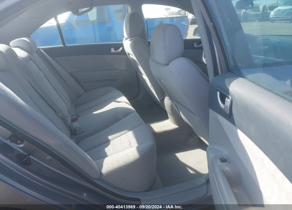 2006 HYUNDAI SONATA GL VIN: KMHET46C86A074772