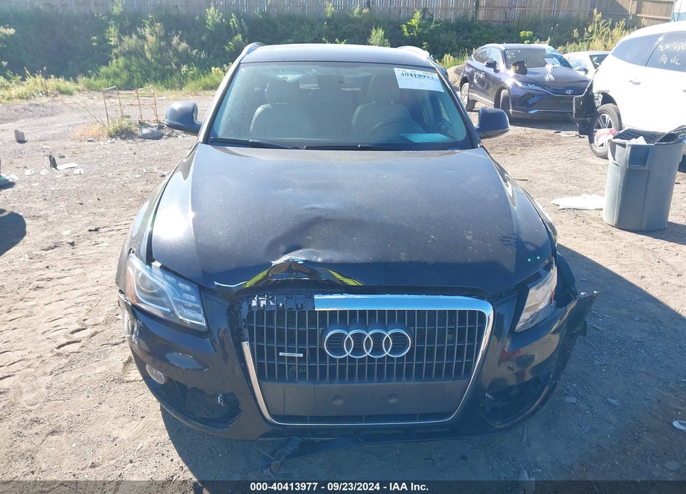 2012 AUDI Q5 2.0T PREMIUM VIN: WA1LFAFP3CA090596
