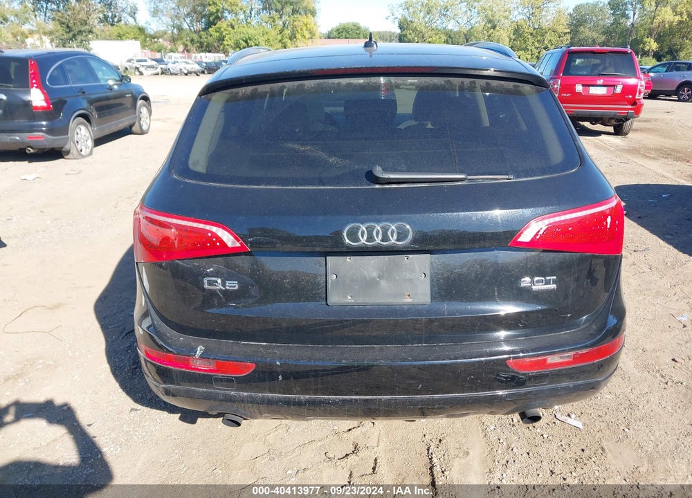 2012 AUDI Q5 2.0T PREMIUM VIN: WA1LFAFP3CA090596