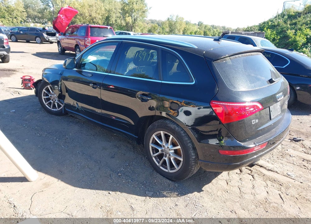 2012 AUDI Q5 2.0T PREMIUM VIN: WA1LFAFP3CA090596