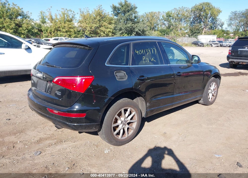 2012 AUDI Q5 2.0T PREMIUM VIN: WA1LFAFP3CA090596