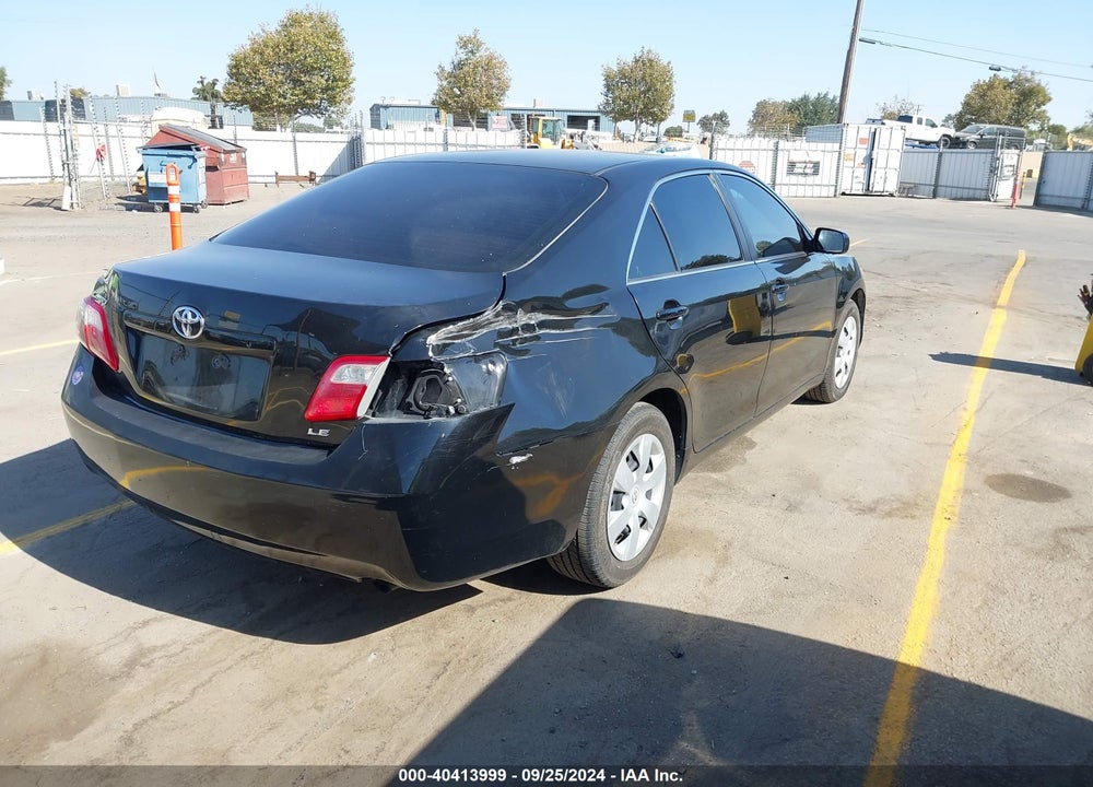 2009 TOYOTA CAMRY LE VIN: 4T4BE46K99R063454