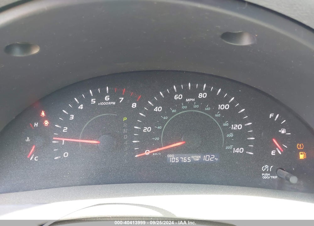2009 TOYOTA CAMRY LE VIN: 4T4BE46K99R063454