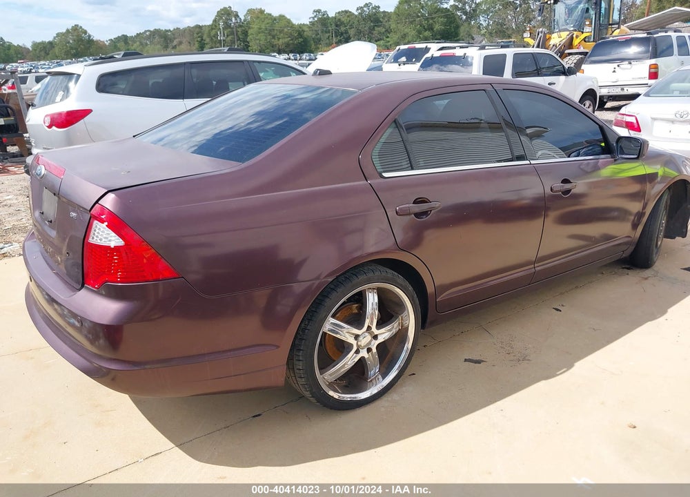 2011 FORD FUSION SE VIN: 3FAHP0HA7BR117840