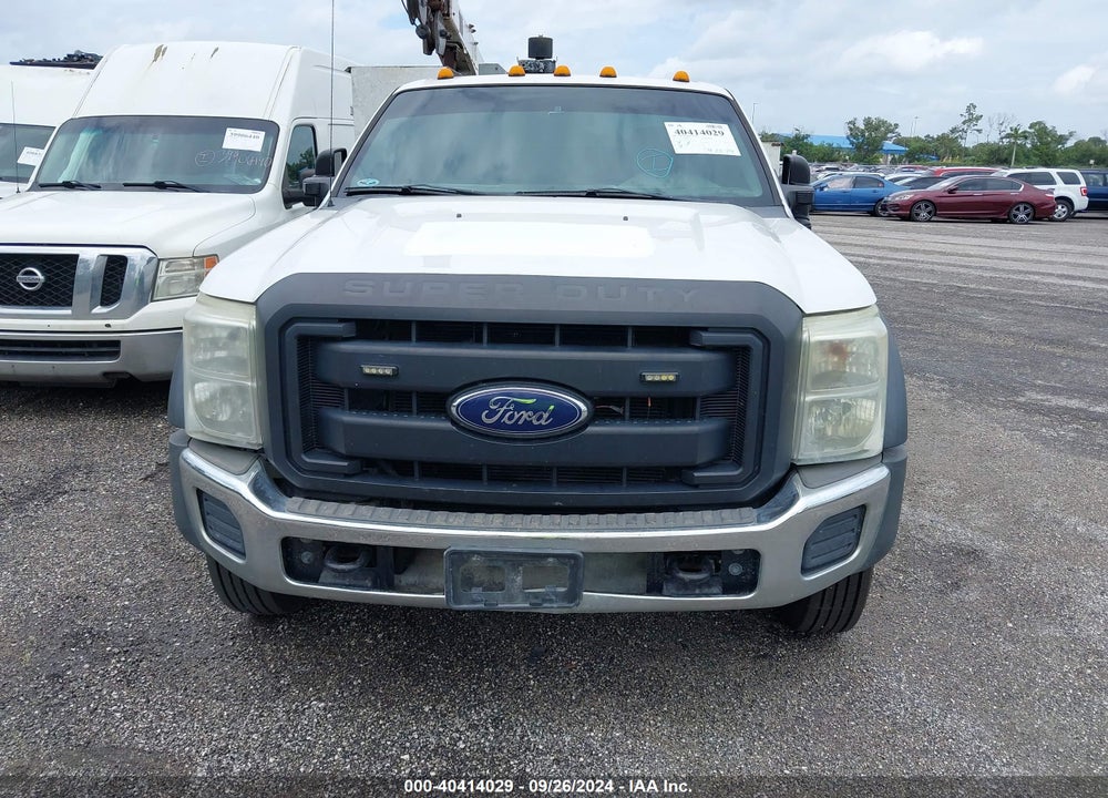 2015 FORD F-550 CHASSIS XL VIN: 1FDUF5GYXFEB23787