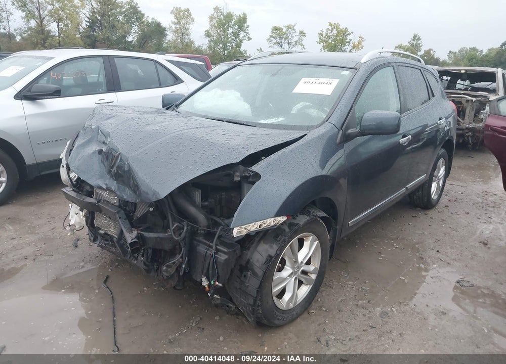 2013 NISSAN ROGUE SV VIN: JN8AS5MV6DW134570