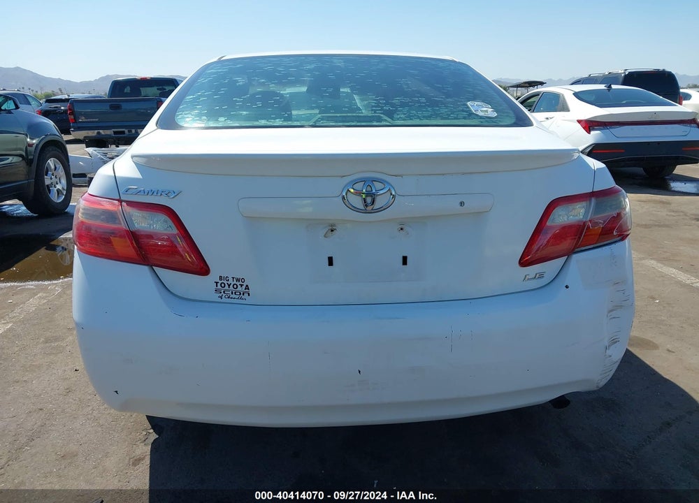 2007 TOYOTA CAMRY LE VIN: 4T1BE46K17U516604