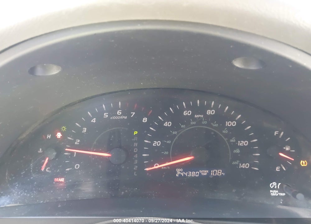 2007 TOYOTA CAMRY LE VIN: 4T1BE46K17U516604