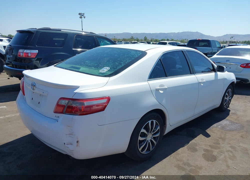 2007 TOYOTA CAMRY LE VIN: 4T1BE46K17U516604