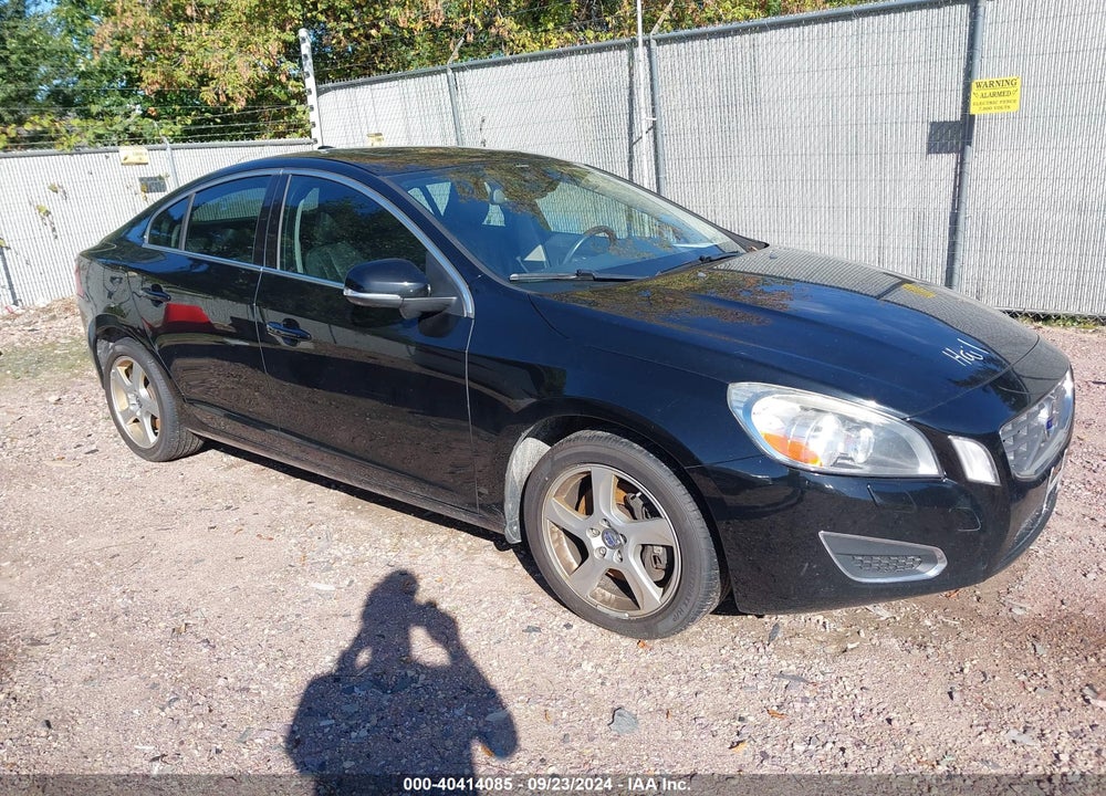 2013 VOLVO S60 T5/T5 PLATINUM/T5 PREMIER/T5 PREMIER PLUS VIN: YV1612FH9D2191132